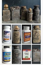 & height up to 144 in. Halloween Apothecary Jar And Spell Book Scavenger Chic