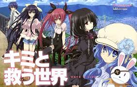 Date A Live Shido Tohka Kotori Kurumi Yoshino 3 Date A Live Anime Anime Images