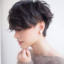 高橋 忍さんのヘアカタログ 大人かわいい パーマ 黒髪 ショート ベリーショート 2016 07 10 07 36 hair 黒髪 ショート パーマ ヘアスタイル ビューティー