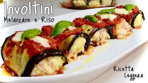 Maybe you would like to learn more about one of these? Involtini Di Melanzane E Riso Piatto Unico Leggero Sushi Italiano Eggplant And Rice Rolls Youtube