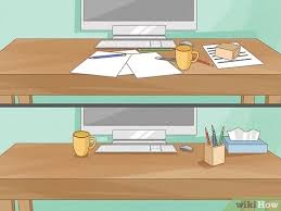 Meletakan meja untuk kerja di dekat jendela artinya tepat di bagian pinggir kantor. 4 Cara Untuk Menata Ruang Kerja Di Rumah Wikihow