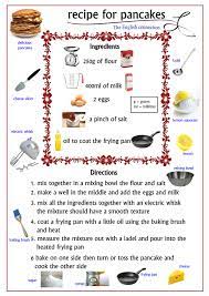 Recipe For Making Pancakes With Pictures Measurements Easy To Read And Understand And Even More How To Make Pancakes Visual Recipes Cooking Classes For Kids