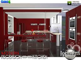Your kitchen can be any colour you want! Modern Ascension Kitchen The Sims 4 Catalog