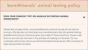 They are made in a shared facility or on shared equipment. Is Bareminerals Cruelty Free Vegan In 2021 Ethical Elephant
