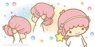 little twin stars リトルツインスターズ 塗り絵 ききらら