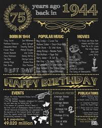 Birthday Gift For 50 Year Old Man Who Has Everything Uk This Item Is Unavailable 75th Birthday Gifts 75th Birthday Parties Birthday Poster
