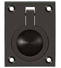 Recessed pull handles are mounted flush to a door or panel. Set Of 2 Tibres Flush Pulls For Pocket Door 4 75 Oval Sliding Door Pulls Handles Finger Pulls For Closet Door Matte Black Cabinet Hardware Tools Home Improvement Semo Es