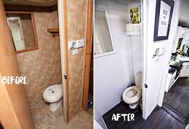 We have many floor plan types available, they include: Renovating Your Rv Bathroom Unique Rv Camping With Harvest Hosts