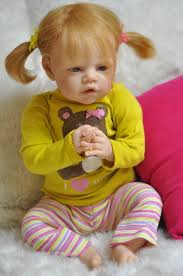 Reborn Adorable Strawberry Blonde Blue Eyed Baby By Dreambabys 520 00 Reborn Toddler Dolls Realistic Baby Dolls Toddler Dolls