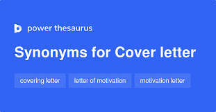 Cover letters career services cover letter reminders: Cover Letter Synonyms 38 Words And Phrases For Cover Letter