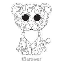 Glamour The Leopard Ty Beanie Boo Beanie Boo Birthdays Beanie Boo Party Pictures Of Beanie Boos
