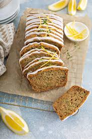 Lemon Zucchini Bread In 2020 Lemon Zucchini Bread Baking Glazed Lemon Zucchini Bread Recipe