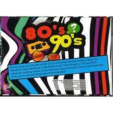80 90s Trivia By Go Games Calendar Club Calendar Club Of Canada