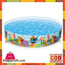 There are twelve inches in one foot and three feet in one yard. Buy Intex Ocean Reef Snapset Inflatable Pool 8 Feet X 18 Inches 36 Months 10 Years 56453 At Best Price In Pakistan
