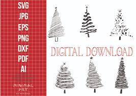 Download Christmas Tree Clip Art Graphic Graphic By Momixzaa Creative Fabrica SVG Cut Files