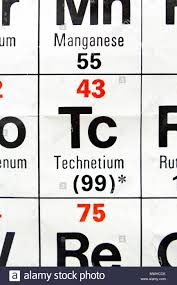 The Element Technetium Tc As Seen On A Periodic Table