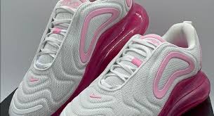 Nike Air Max 720 White Pink Rise Laser Fuchsia Men In 2020 Nike Air Max Clothes Design Fuchsia