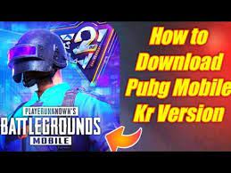 How To Download And Install Korean Kr Version Pubg Mobile Youtube