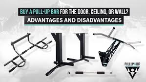 The bar drops 7″ from the ceiling and we chopped off the excess bracket. Buy A Pull Up Bar For The Door Ceiling Or Wall All You Need To Know