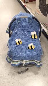 Basic Car Seat Tent By Maria Vazquez Free Crochet Pattern Ravelry Crochet Baby Patterns Crochet Car Seat Cover Crochet Blanket Patterns
