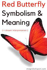 Red Butterfly Symbolism And Meaning Dream Interpretation Butterfly Symbolism Red Butterfly Meant To Be