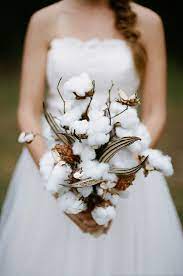 Check spelling or type a new query. Farm Rustic Country Wedding Ideas Cotton Bridal Bouquet My Deer Flowers