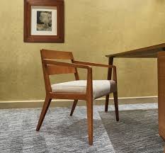 Global Chap Wood Back Armchair Guest Chair Wood Arm Chair Armchair