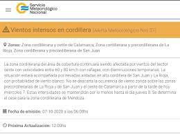 Nuestra misión es brindar información y pronósticos meteorológicos, prospectivas climáticas y alertas, basados en el monitoreo continuo de la atmósfera y en el conocimiento científico, con el objeto de proteger a la población, contribuir a la defensa. Empezamos Servicio Meteorologico Nacional Argentina Facebook