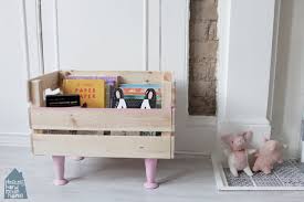 Ikea Hack Knagglig Box To Book Storage Hester S Handmade Home Kinderbuch Aufbewahrung Ikea Hacken Kinder Diy Palettenmobel