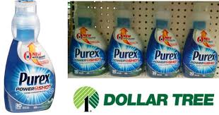 Most purex detergent coupons are $1.00 off one or $1.00 off two. Got A Dollar Tree Nearby Possibly Score Purex Detergent 30 Loads For Just 50 Each Hip2save