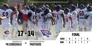 Concordia welcomes applicants from all parts of canada, the united states and abroad. Football Defeats Ncaa Dii Kentucky Wesleyan 17 14 In Season Opener Concordia University Ann Arbor Athletics Athletics