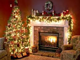 Old Fashioned Christmas Decorating Ideas Decorationold Fashioned Christmas Decorating Ideas Christmas Tree And Fireplace Christmas Home Christmas Living Rooms