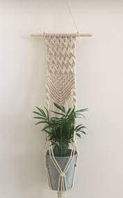 Macrame Plant Pendant Wall Planter Wall Hanging Wall Plant In 2021 Macrame Plant Wall Plant Hanger Macrame