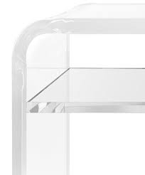 Thick Acrylic Coffee Table With Shelf Clear Entryway Benchx16 H 3 4 Inch Thick By Unum Acrylic Coffee Table Coffee Table With Shelf Lucite Furniture