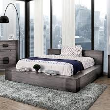 It is not mandatory for nightstands and dressers to match. Janeiro Rustic Grey Bed Frame Cm7628gy