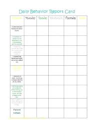 monthly behavior chart template for teachers iamfree club