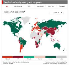 Black Bear Range Map The World S Largest Fast Food Chain Is Floundering Fast Food Fast Food Chains Yum Brands
