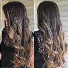 We happen to love this option for doing balayage on brown hair. Pin On My Work