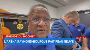 Journée émotive pour Raymond Bourque dans Saint-Laurent
