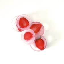 Glacons A La Fraise Recette Recettes Sucrees Fraise Desserts