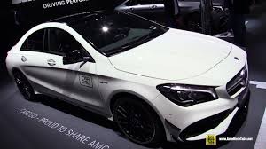 2018 Mercedes Amg Cla45 4matic Coupe Exterior And Interior Walkaround 2017 Frankfurt Auto Show Youtube