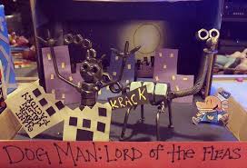 Dog Man Diorama Book Talk Dog Man Book Book Talk Man