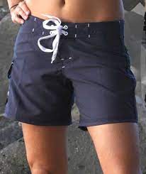 Maui Rippers Board Shorts Women S Lifeguard Short 3 Navy 24 95 Mauirippersboardshorts Swimwear Pool Fashion Board Shorts Women Swimwear