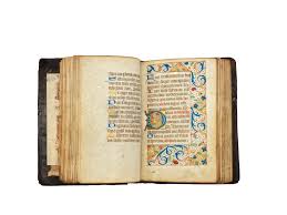 BOOK OF HOURS, use of Sarum , in Latin, illuminated manuscript