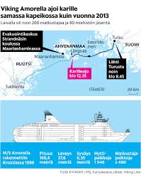 It will accommodate around 800 passengers and has a freight capacity of 1,500 . Viking Linen Toimitusjohtaja Amorellaan On Tullut Onnettomuudessa Enemman Kuin Yksi Reika Laivalla Edelleen Noin 40 Rekkaa Ja 40 Henkiloautoa Kotimaa Hs Fi