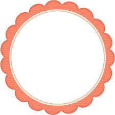 Pd D Scalloped Frame Coral Png Frame Design Polyvore Set