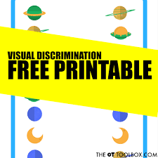 space visual discrimination worksheet 1 the ot toolbox