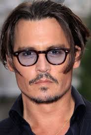 Men gray sunglasses Johny Depp gray glasses tortoise glasses light gray  lenses M