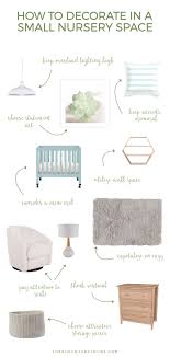 We opted for farrow & ball pavilion gray and used artwork and accessories to inject colour into the room. How To Create A Small Nursery For Baby That S Huge On Style