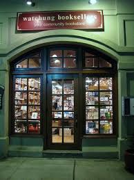 Night Time Bookstore Storefront Signs Montclair